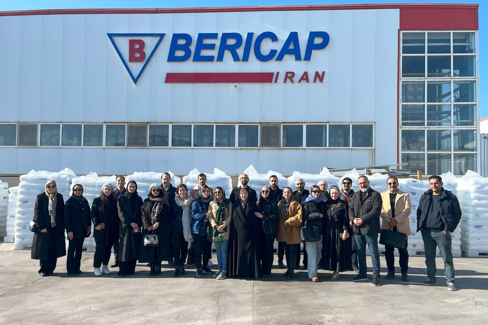 Besuch der Mitglieder des Clubs Junger Unternehmer bei Bericap Iran